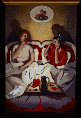 obraz olejny - Dekalog : VI przykazanie 