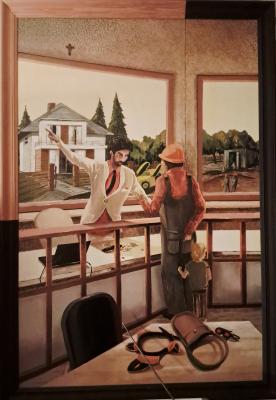 obraz olejny - Dekalog : VII przykazanie 